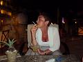 Kira is smoking